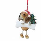 BEAGLE--Dangling Legs Dog Christmas Ornament by E&S Pets