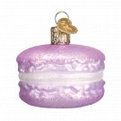 Macaron-Purple- Blown Glass Ornament by Old World Christmas