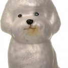 Bichon Blown Glass Christmas Ornament by Old World Christmas