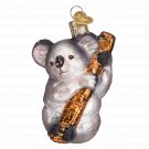 Koala Bear Blown Glass Christmas Ornament by Old World Christmas