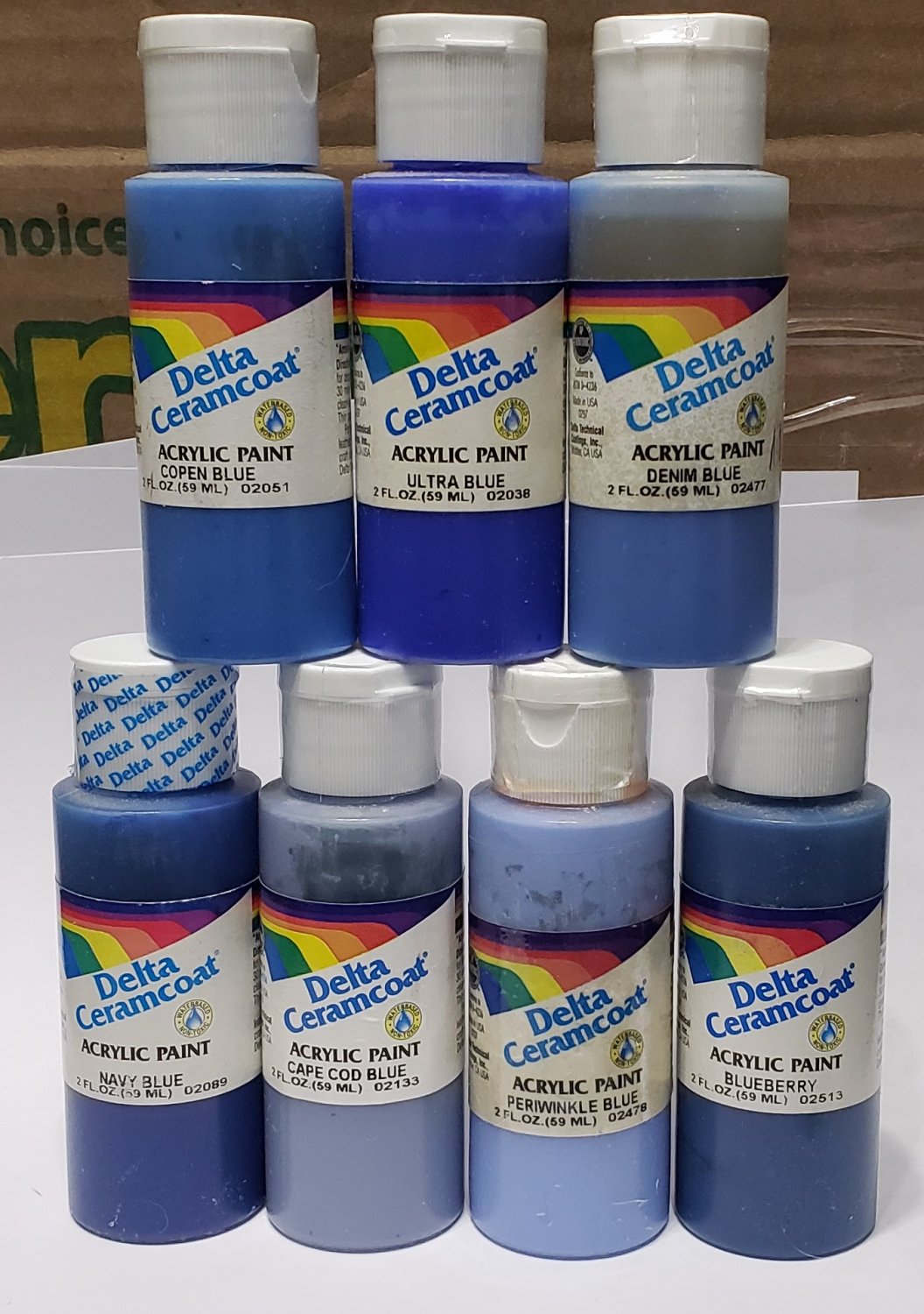 delta ceramcoat acrylic paint 2 oz delta ceramcoat acrylic paint 2 oz