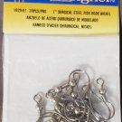 Darice Jewelry Designer--1" Surgical Steel Fish Hook Earrings-Nickel-20 Pieces