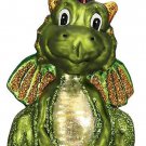 Little Dragon Blown Glass Christmas Ornament by Old World Christmas