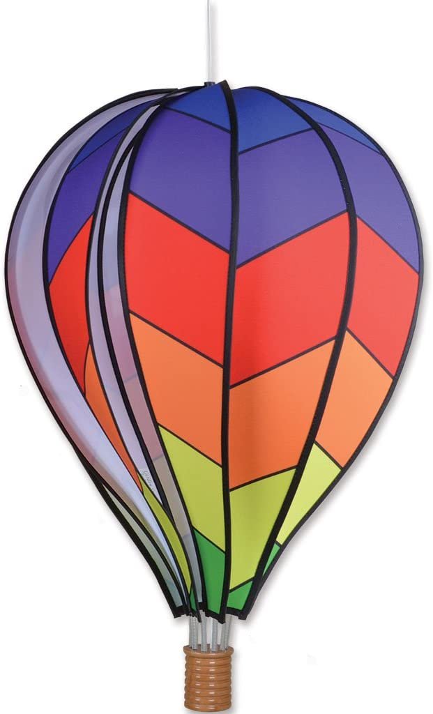 22" HOT AIR BALLOON-Chevron Design- Wind Spinner by Premier Designs