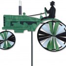 23" Old Green Tractor Spinner, Yard Stake, Garden Decor by Premier Designs