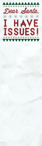 Christmas Design Magnetic List Pad--Dear Santa #19705 by Primitives by Kathy