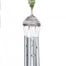 Pewterworks™ Butterfly Wind Chime by Carson Home Accents--Green/Yellow