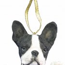 BOSTON TERRIER--Santa's Pals DOG Christmas Ornament by E & S Pets