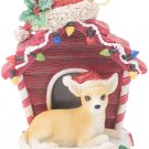Kurt Adler Dog with Doghouse Christmas Ornament-Chihuahua