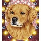 3D Magnetic BOOKMARK with your Favorite DOG BREED on It--GOLDEN RETRIEVER