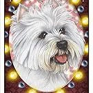 3D Magnetic BOOKMARK with your Favorite DOG BREED on It--WESTIE