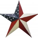 CASE of 12 Americana Patriotic Metal BARN STAR--12" #U5459 by Transpac