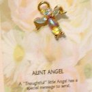 "Thoughtful" Little Angel Pin-Aunt Angel-Tie Tack Style Pin