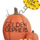 Minnesota Golden Gophers Pumpkin Figurine by Blossom Bucket-Yea Team Sign