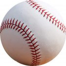 Single Round Absorbent Stone Car Coaster-Baseball-by Carson Home Accents