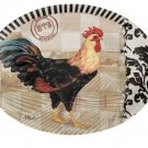 Ceramic Mini Platter Shape Magnet--Rooster by Carson Home Accents