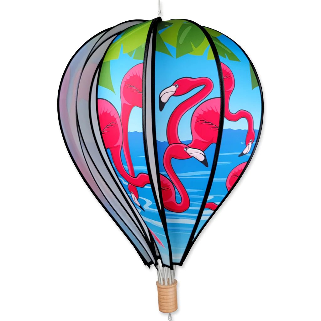 22" HOT AIR BALLOONFlamingos Design Wind Spinner by Premier Designs