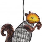 Squirrel Hanging Metal Seed Bird Feeder by Sunset Vista Designs #94475