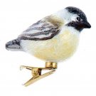 Kurt Adler Chubby Clip-On Chick a Dee Glass Christmas Ornament-Gift Boxed-NB1755