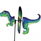 Velociraptor Dinosaur Petite Wind Spinner-Garden Stake by Premier Kites #24724