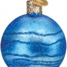 Planet Neptune Blown Glass Christmas Ornament by Old World Christmas #22048