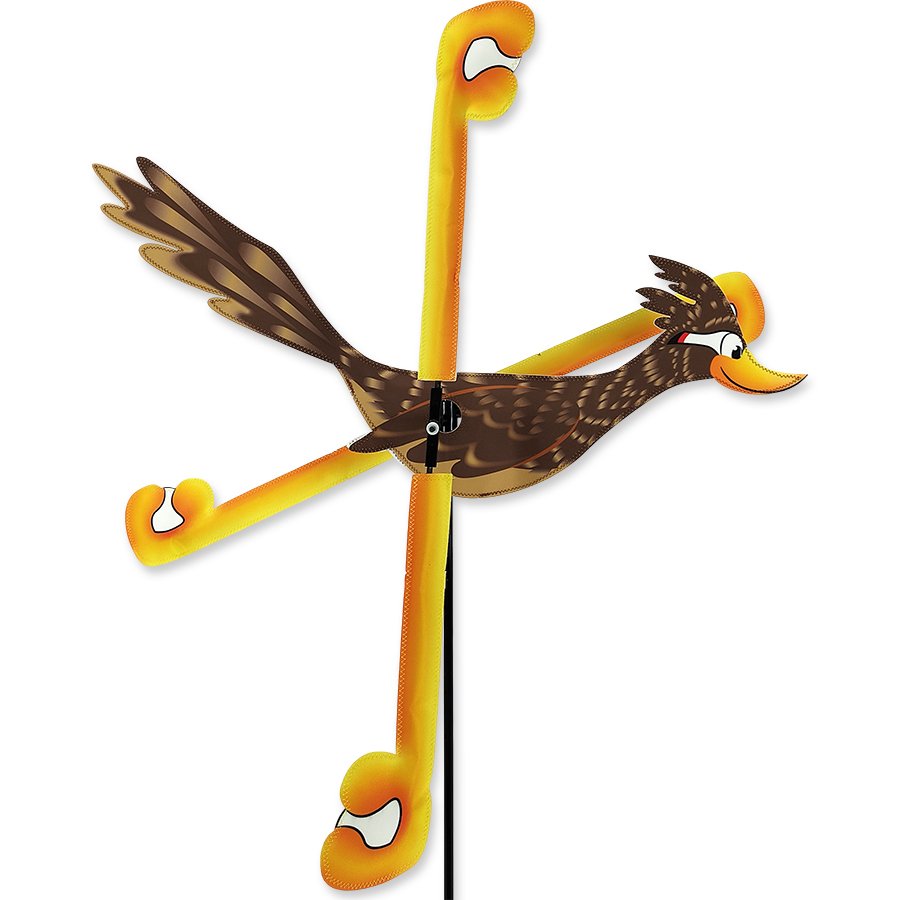 ROAD RUNNER Whirligig Wind Spinner -Yard Stake -Garden Decor by Premier Designs