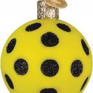 Pickleball Blown Glass Christmas Ornament by Old World Christmas #44239