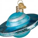 Planet Uranus Blown Glass Christmas Ornament by Old World Christmas #22049