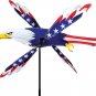 18" Patriotic EAGLE WhirliGig Wind Spinner by Premier Kites & Designs #21894
