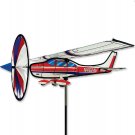 Airplane Wind Spinner-Whirligig PATRIOTIC CIVILIAN-by Premier Kites #26324