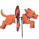 Deluxe Petite Spinner - Brown Dog- Garden Wind Spinner by Premier Kites & Designs