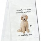 E&S Pets Goldendoodle Kitchen Towel 18" by 26"--100% Cotton, Machine Washable