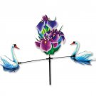 Single Carousel Spinner-SWANS-Garden Wind Spinner by Premier Kites #21645