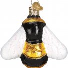 Bumblebee Blown Glass Christmas Ornament by Old World Christmas #12521