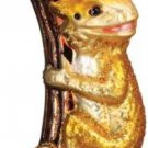 Bearded Dragon Blown Glass Christmas Ornament by Old World Christmas #12602