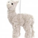 Furry Alpaca Christmas Ornament by Kurt Adler 4.5 Inches--#C4866 Off White