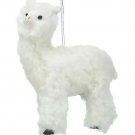 Furry Alpaca Christmas Ornament by Kurt Adler 4.5 Inches--#C4866 White