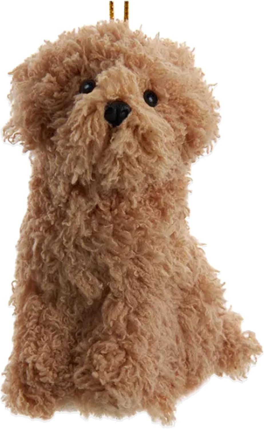 Furry Dogs Christmas Ornament by Kurt Adler #2242--3" by 4"--Doodle Dog