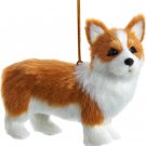 Furry Dogs Christmas Ornament by Kurt Adler #2242--3" by 4"--Welsh Corgi