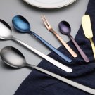 Stainless steel tableware silverware set Gold full set cutlery
