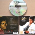 MICHAEL JACKSON Thriller 25 CD Remastered 2008 Rare Russian Edition