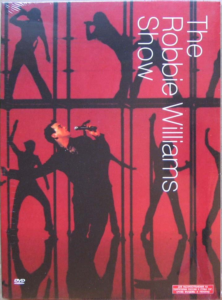 ROBBIE WILLIAMS The Robbie Williams Show DVD 2003 Russian Edition