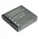 3.70V 1230mAh camera battery for Casio NP-40 NP-40DBA NP-40DCA Exilim EX-FC100