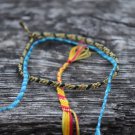 Colourful handmade leg bracelet