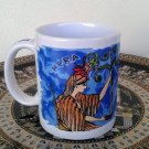 Hera Ancient Greek Goddess, White Ceramic Mug, stoneware, cups, mugs, pottery