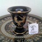Pythagoras cup, Fair cup, Ancient Greek Satire, Ceramic Mug 24 Kt Gold, stoneware, pottery
