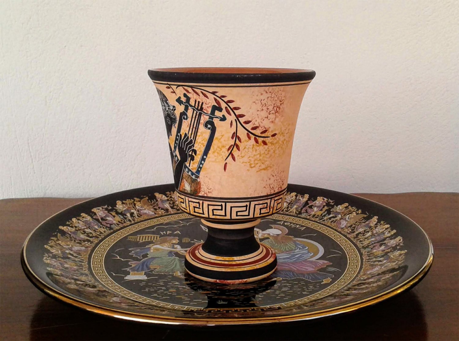 Pythagoras cup, Fair cup, Museum Copy, engraved in hand, depicts God ...