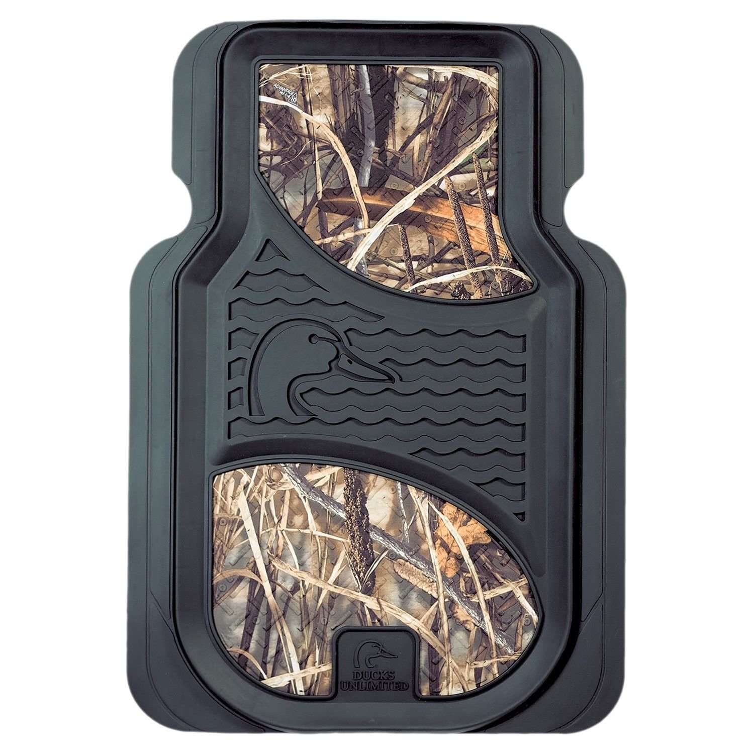 Ducks Unlimited Camo Floor Mats, Front, Shadow Grass Blades, 2 Pack