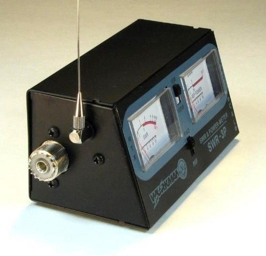 POWER / SWR METER for CB Radio 100 Watts Dual Meters Workman SWR3P