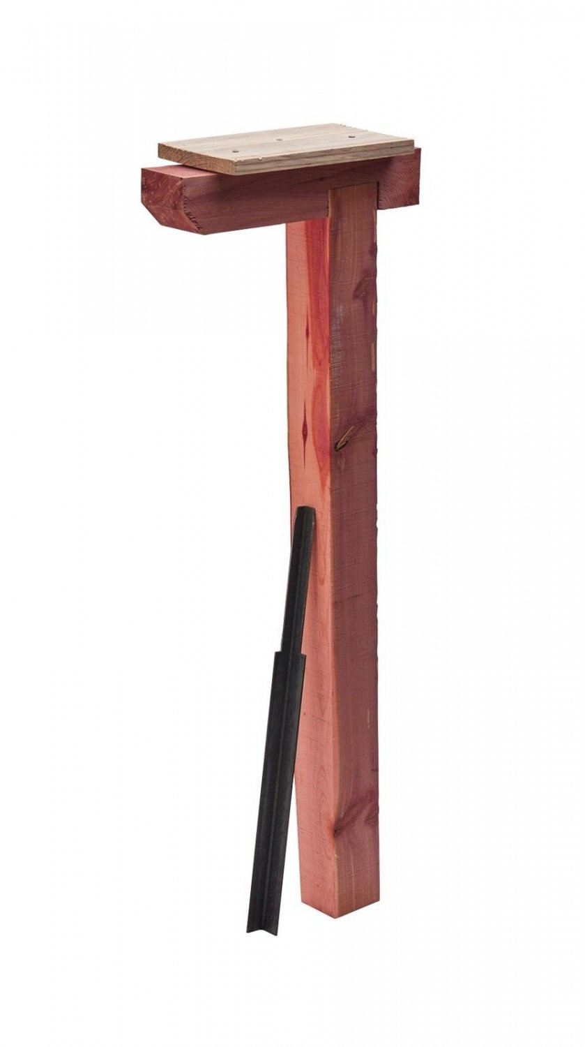 Gibraltar Mailboxes Cedar DriveIn Aromatic Cedar Wood, Mailbox Post